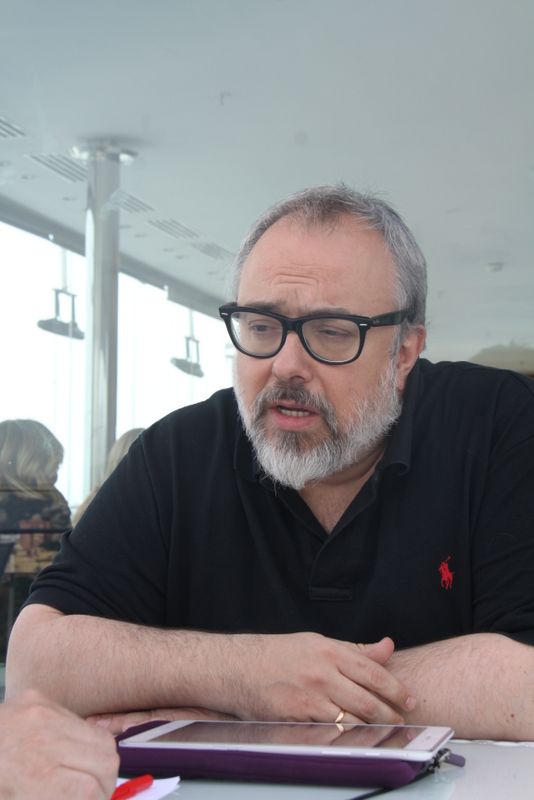 Entrevistamos a Alex de la Iglesia que nos presenta su ultimo trabajo cinematográfico 'El Bar' jueves_28__47_