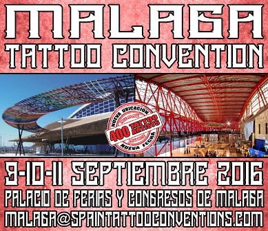 3ª Málaga Tattoo Convention del 9 al 11 de Septiembre 2016 PROMO - MALAGA