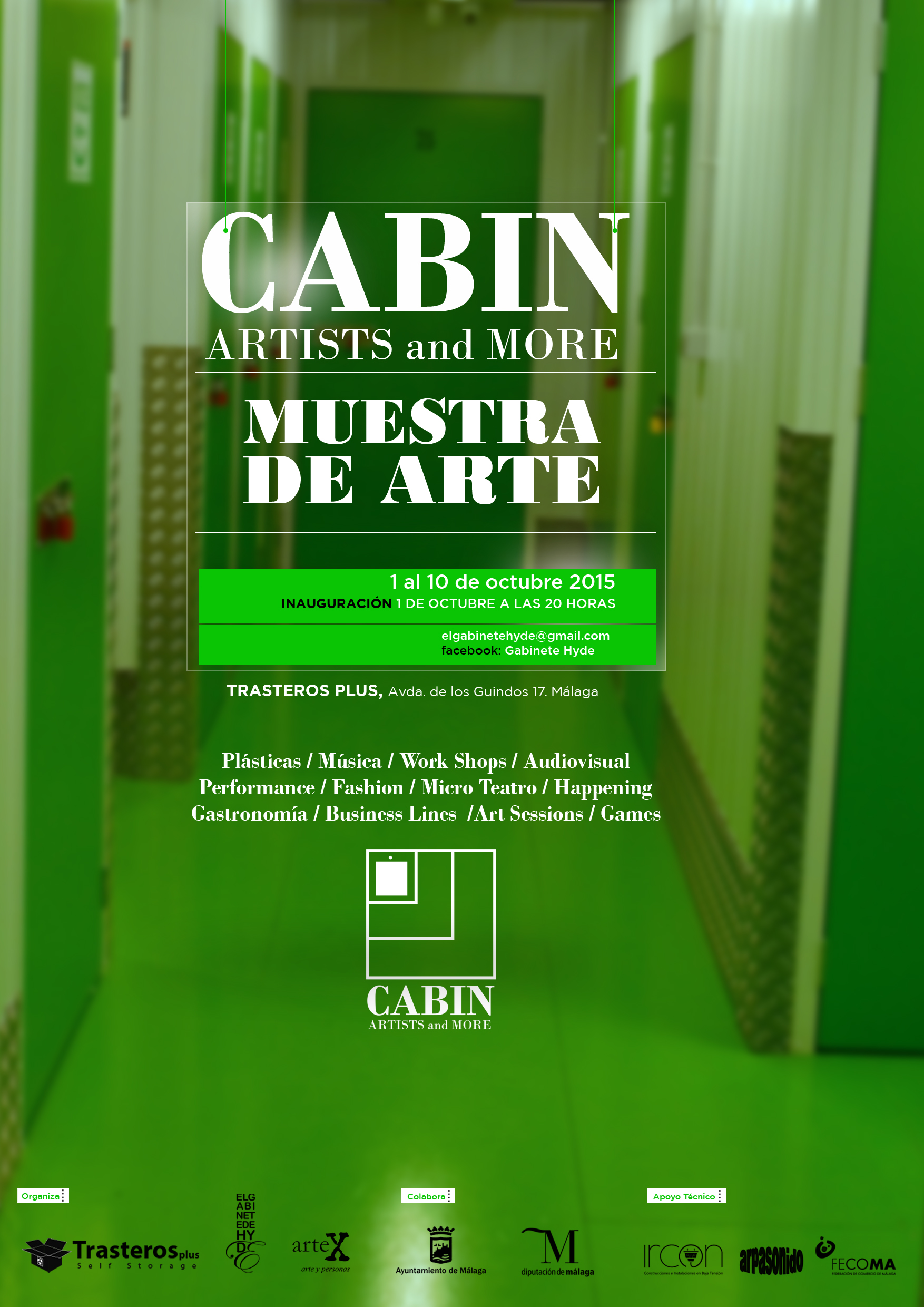 Muestra de careadores Cabin Artist en Málaga