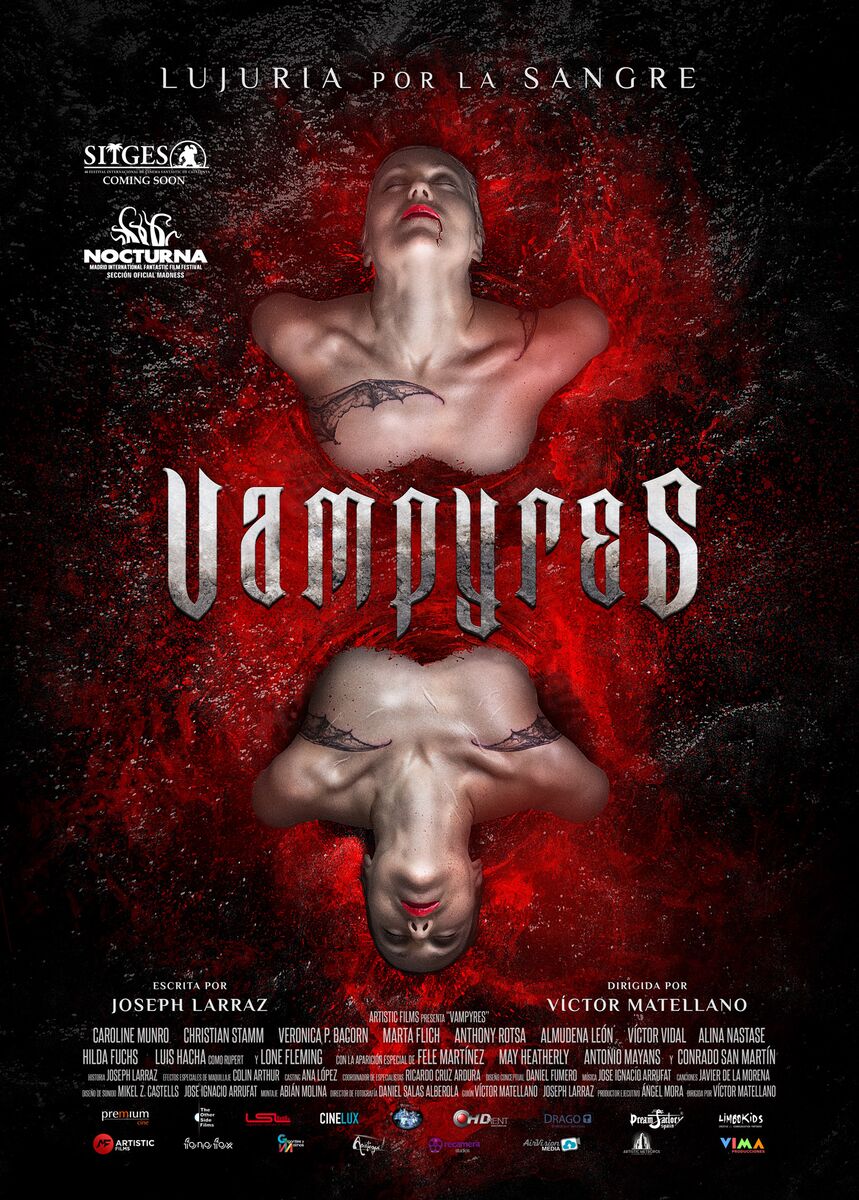 SE ESTRENA “VAMPYRES”, LA NUEVA PELÍCULA DE VICTOR MATELLANO EL PRÓXIMO 25 DE SEPTIEMBRE