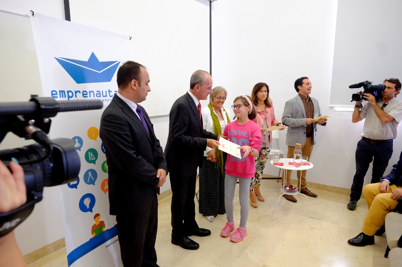 ENTREGA EN MÁLAGA DE LOS PREMIOS EMPRENAUTAS, PROYECTO ENFOCADO A DESPERTAR EL INTERÉS DE LOS ESCOLARES POR EL EMPRENDIMIENTO