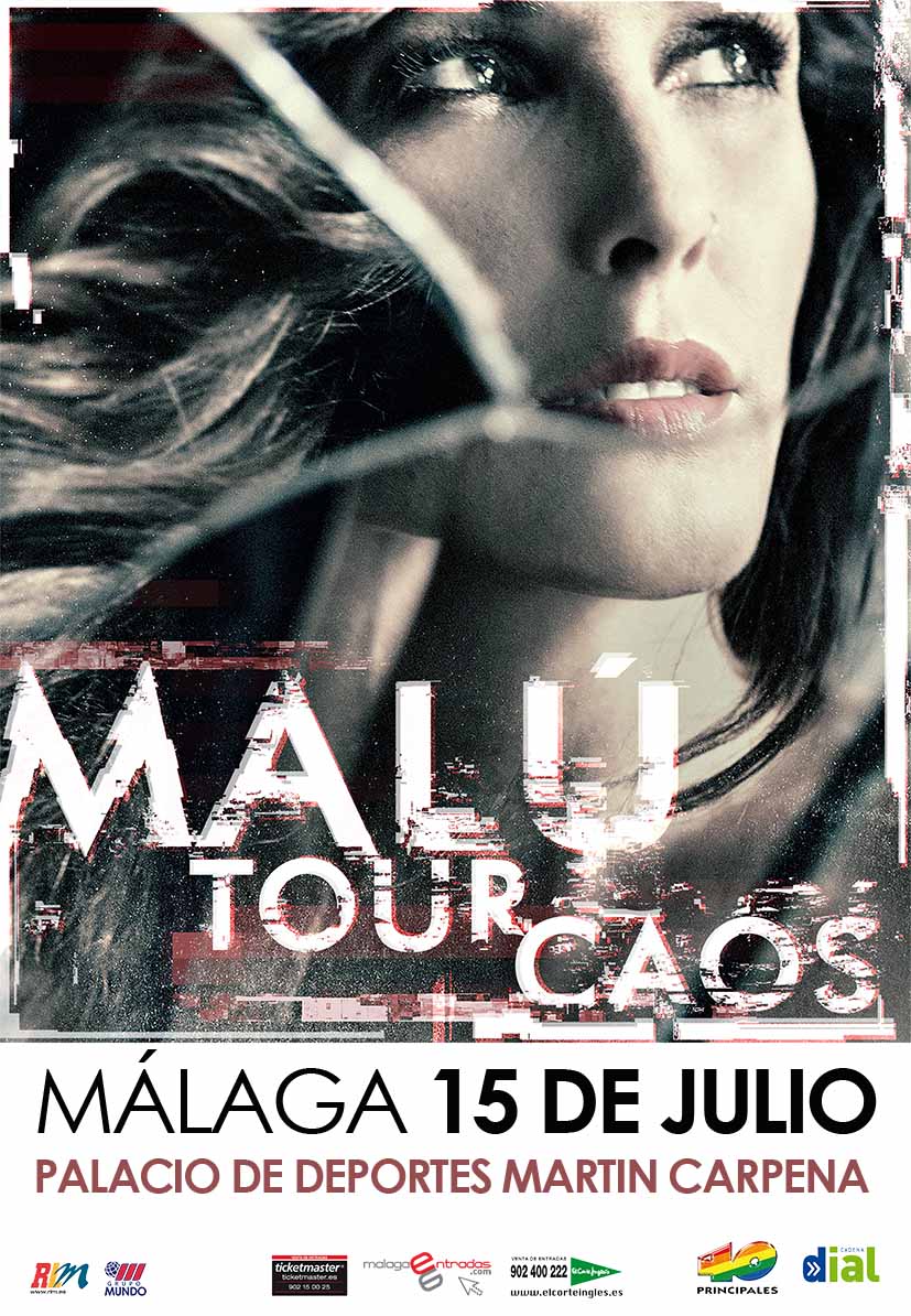 MALÚ VOLVERÁ A MÁLAGA EL 15 DE JULIO, ACTUANDO EN EL PALACIO DE DEPORTES MARTIN CARPENA