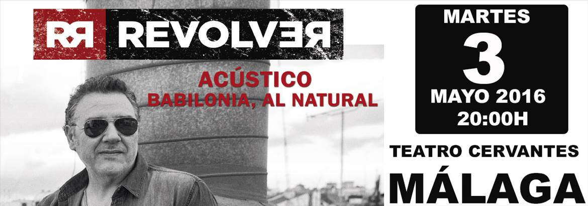El Teatro Cervantes de Málaga recibe mañana a Revólver