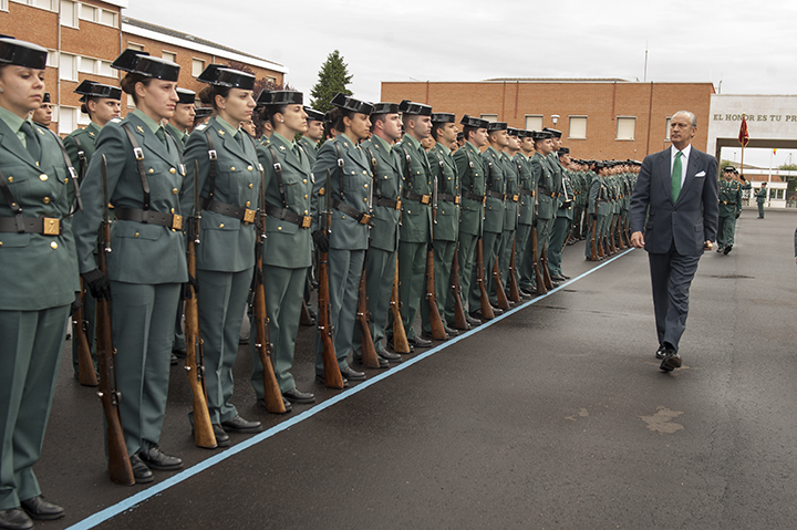 El Director General de la Guardia Civil inaugura el curso académico en el Colegio de Guardias Jóvenes “Duque de Ahumada”