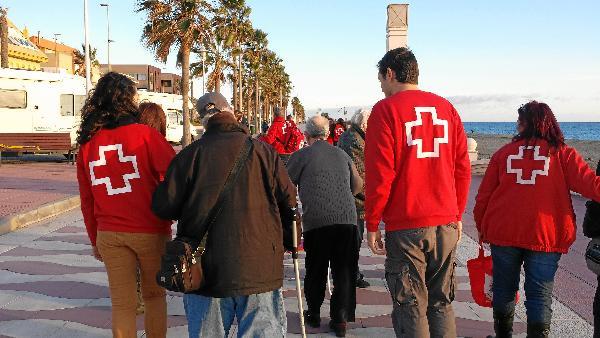 Más de 1.000 personas a través de más de 7.100 intervenciones han sido atendidas por Cruz Roja en Málaga