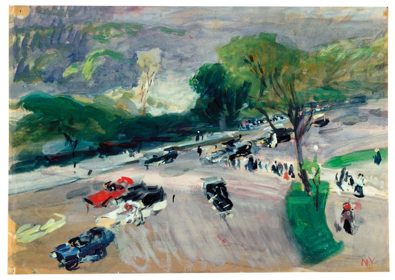 Últimos días para visitar la exposición Sorolla. Apuntes de Nueva York en el Museo Carmen Thyssen Málaga