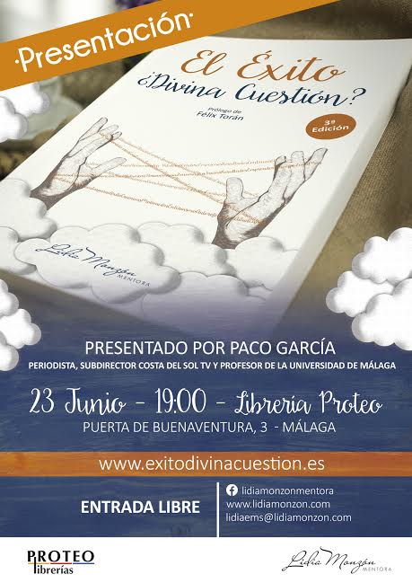 Presentación del libro de la conocida escritora canaria Lidia Monzon, "Exito ¿Divina Cuestión?"