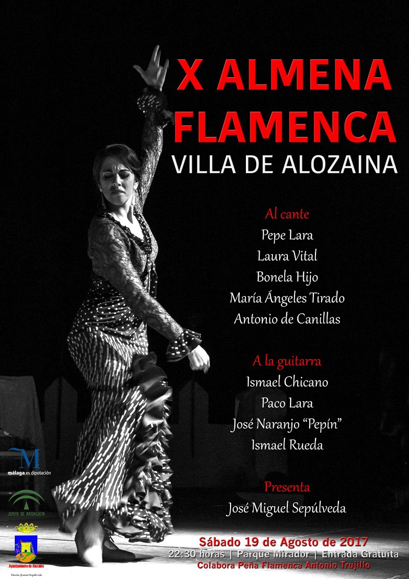 Laura Vital, actuará el 19 de Agosto en la localidad de Alozaina, Málaga