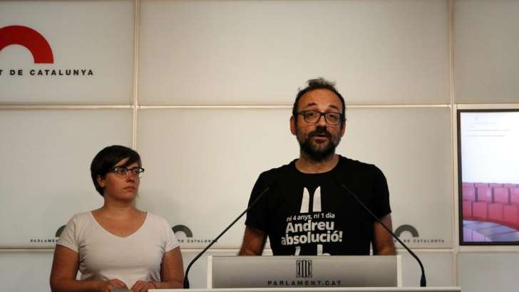 La CUP da por sentado que el pleno de este lunes servirá para la independencia de Cataluña