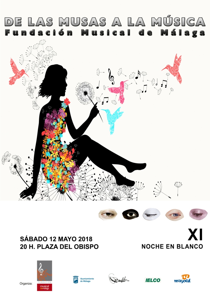 LA FUNDACIÓN MUSICAL DE MÁLAGA PARTICIPARÁ POR OCTAVO AÑO CONSECUTIVO EN LA NOCHE EN BLANCO 2018 A TRAVÉS DE LA ACTIVIDAD DE LAS MUSAS A LA MÚSICA