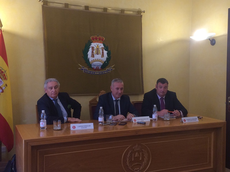 El Colegio de Economistas rebaja la previsión de crecimiento de la economía de Málaga para 2018