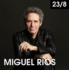Miguel Ríos, el máximo representante del rock español, visitará Starlite el jueves 23 de agosto presentando su nuevo espectáculo “Simphonic Ríos”