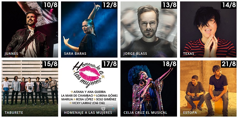 Programación actualizada Auditorio Starlite 2018 Programación actualizada Auditorio Starlite 2018