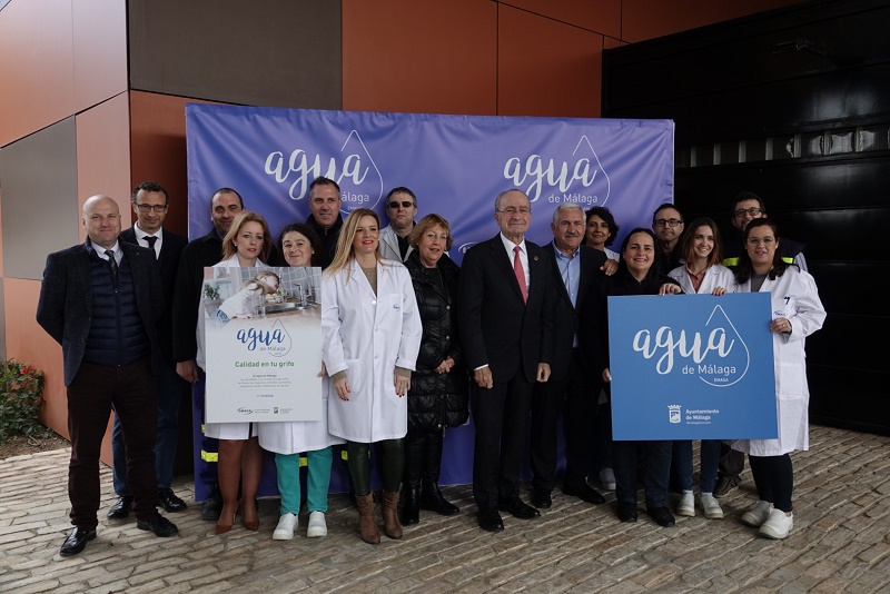 EL AYUNTAMIENTO PRESENTA LA MARCA ‘AGUA DE MÁLAGA’