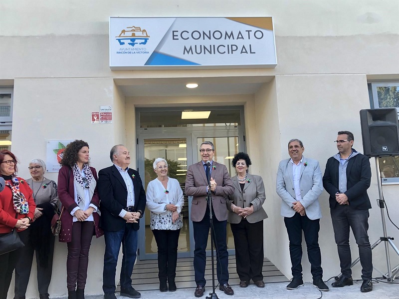 La localidad malagueña de el Rincón abre las nuevas instalaciones del Economato Social Municipal tras una inversión de casi 123.000 euros