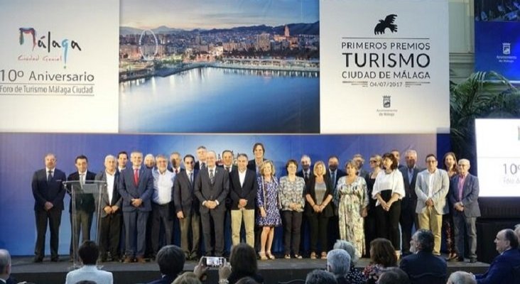 EL SECTOR TURÍSTICO CELEBRA SU GRAN NOCHE EN LA II GALA DE ENTREGA DE LOS PREMIOS DE TURISMO CIUDAD DE MÁLAGA