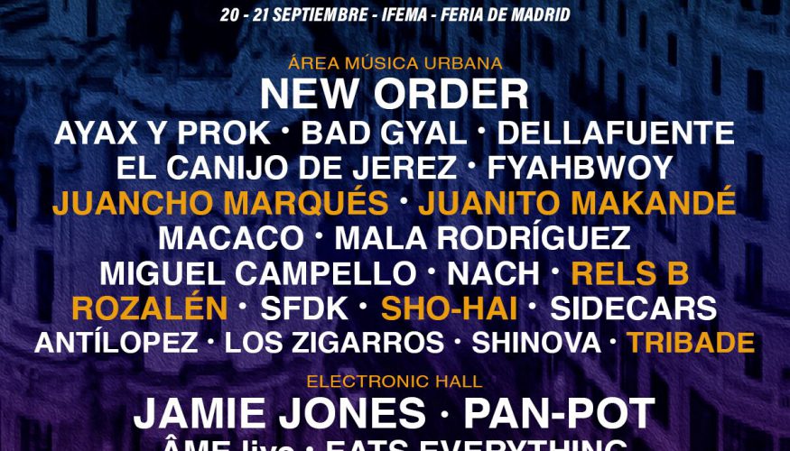 WEEKEND CITY MADRID da la talla con nuevas confirmaciones como Rozalén y Juanito Makandé