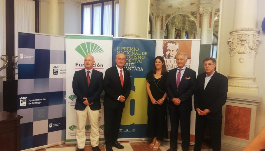 Las fundaciones Unicaja y Manuel Alcántara convocan el II Premio Nacional de Periodismo Deportivo