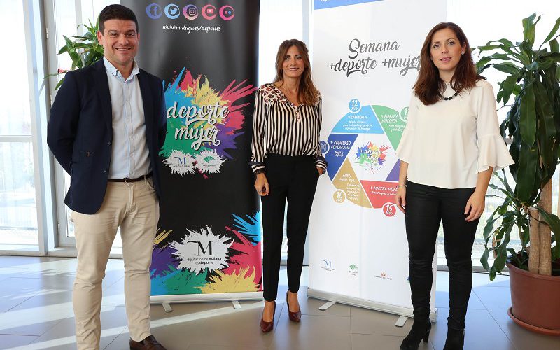 El programa '+deporte+mujer' de Diputación reúne a unas 40 federaciones deportivas andaluzas en Málaga