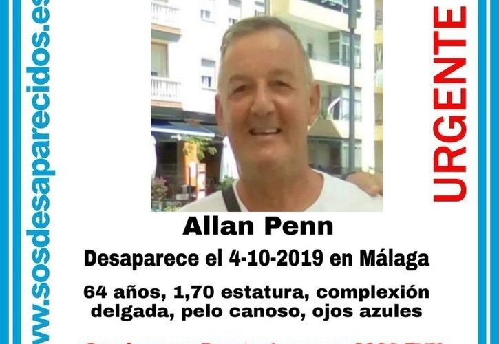 Nuevo caso de una persona desaparecida en Málaga capital