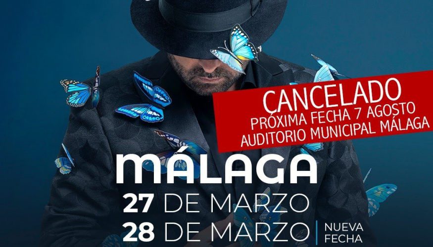 Cancelado el concierto de El Barrio de los días 27 y 28 de marzo en Málaga por el coronavirus