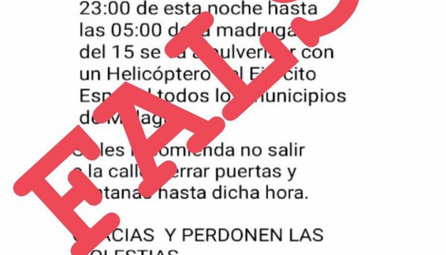 La Diputación de Málaga tomará medidas legales contra quienes difundan mensajes falsos en su nombre