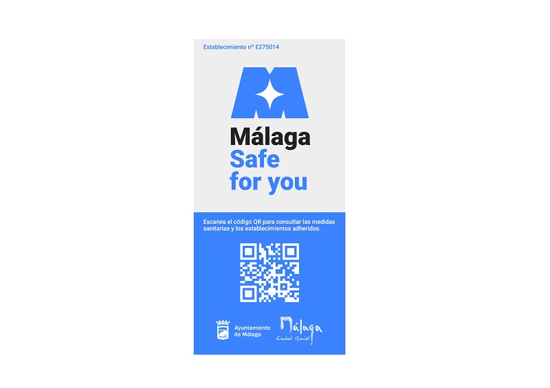 EL AYUNTAMIENTO CREA EL SELLO ‘MÁLAGA SAFE FOR YOU’, QUE IDENTIFICARÁ A LOS ESTABLECIMIENTOS QUE APLICAN LOS PROTOCOLOS DE SEGURIDAD HIGIÉNICO-SANITARIA EL AYUNTAMIENTO CREA EL SELLO ‘MÁLAGA SAFE FOR YOU’, QUE IDENTIFICARÁ A LOS ESTABLECIMIENTOS QUE APLICAN LOS PROTOCOLOS DE SEGURIDAD HIGIÉNICO-SANITARIA