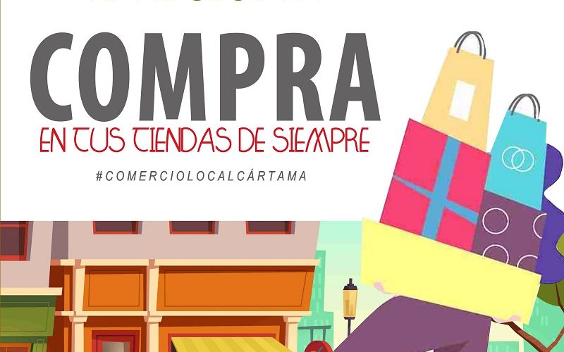 El Ayuntamiento malagueño de Cártama anima a la ciudadanía a realizar sus compras en los comercios locales