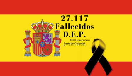 España guardará luto oficial desde hoy por 10 días en homenaje a las víctimas del Covid-19