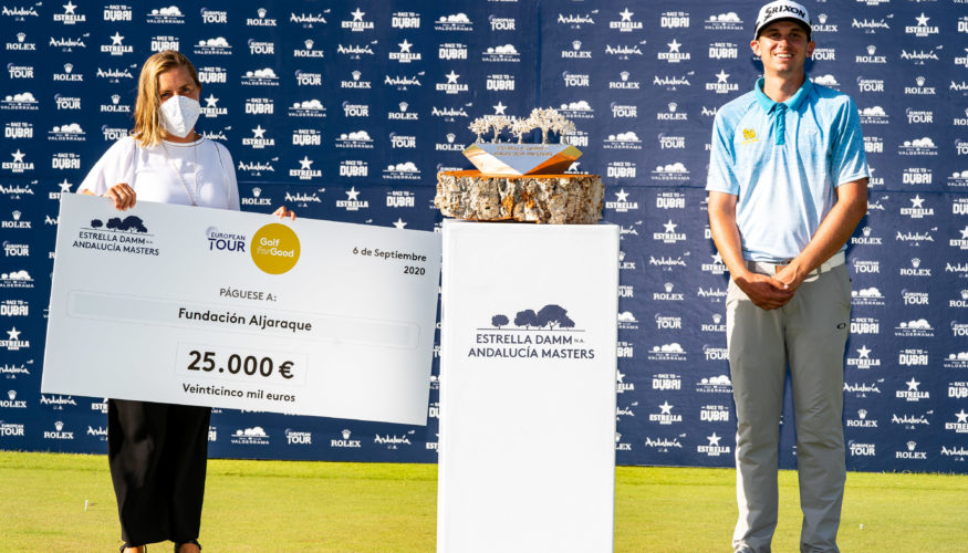 Golf for Good recauda 100.000 € para cuatro entidades benéficas en el Estrella Damm N.A. Andalucía Masters