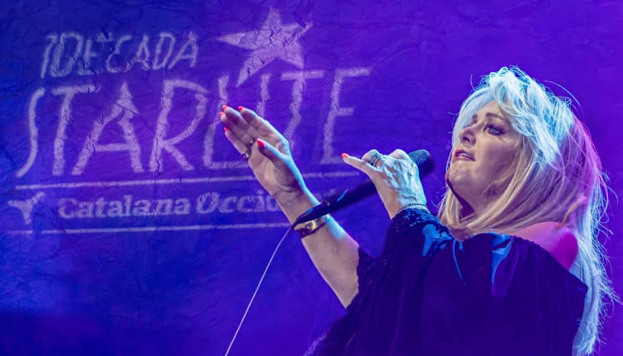 Starlite Catalana Occidente, templo de la música ochentera con Bonnie Tyler