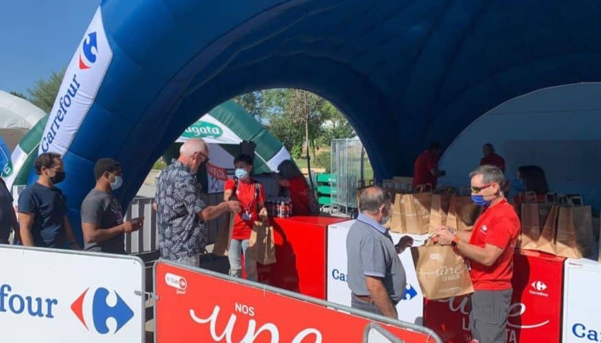 CARREFOUR CELEBRA CON LOS MALAGUEÑOS LA LLEGADA DE LA VUELTA 2021