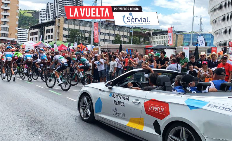 Grupo Serviall proveedor de La Vuelta Ciclista a España por quinto año consecutivo