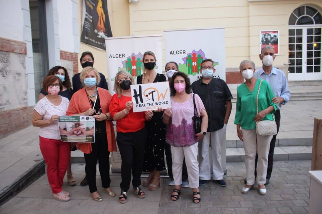 Cena Solidaria a favor de ALCER Málaga en Restaurante Vino Mío, dentro del proyecto Heal The World