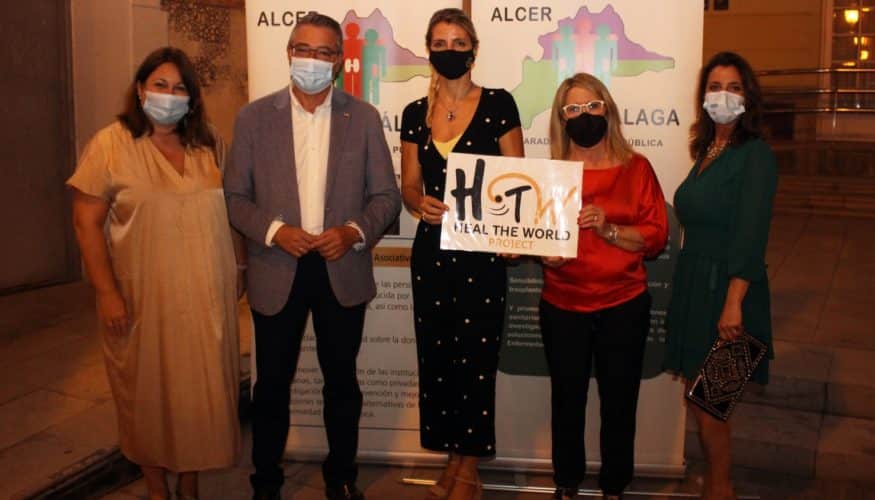Cena Solidaria a favor de ALCER Málaga en Restaurante Vino Mío, dentro del proyecto Heal The World