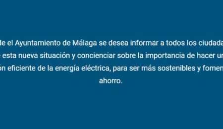 EL AYUNTAMIENTO DE MÁLAGA DESARROLLA UNA CAMPAÑA INFORMATIVA SOBRE LA NUEVA FACTURA DE LA LUZ