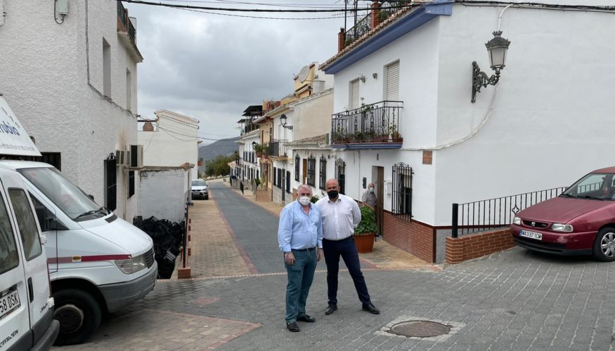 Periana y Canillas de Aceituno cuentan con 160.000 euros del Plan de Reactivación Económica Municipal de la Diputación de Málaga para la mejora de sus infraestructuras