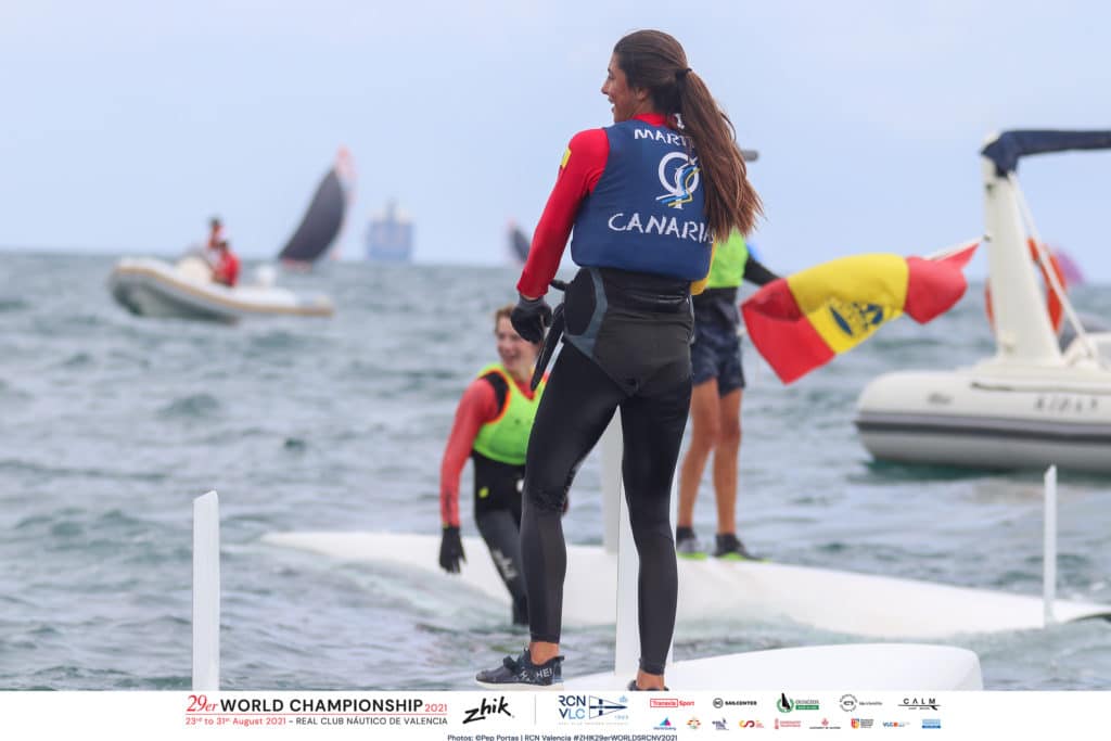 España se baña en oro, plata y bronce en el Mundial Zhik 29er de València
