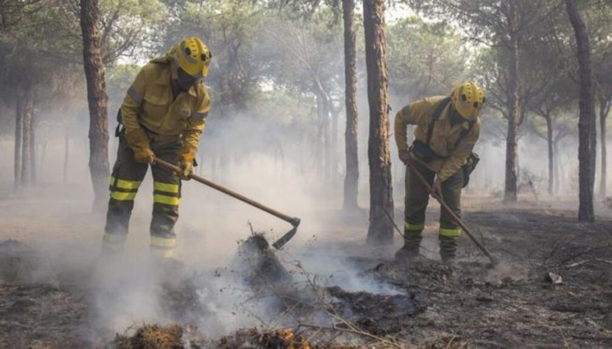 El incendio en Sierra Bermeja en Málaga no da tregua y ha quemado ya 7.400 hectáreas obligando a evacuar a 1.600 personas