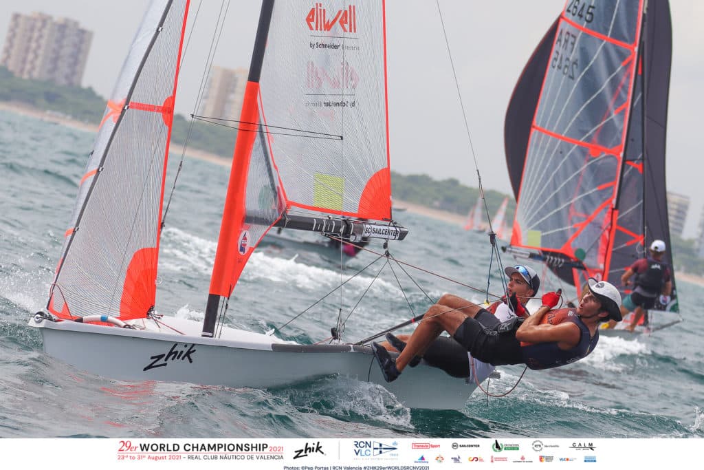 España se baña en oro, plata y bronce en el Mundial Zhik 29er de València