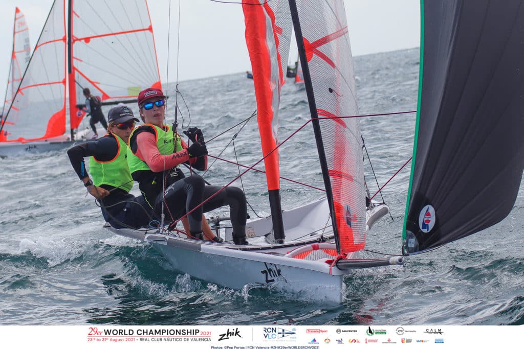 España se baña en oro, plata y bronce en el Mundial Zhik 29er de València