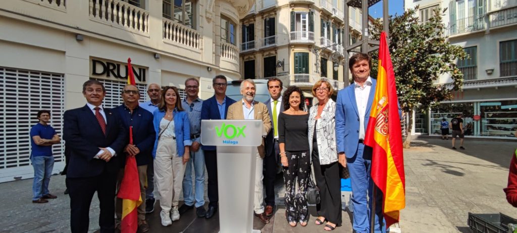 Rubén Manso reivindica en Málaga el orgullo de pertenencia a la familia, a España y a la Hispanidad