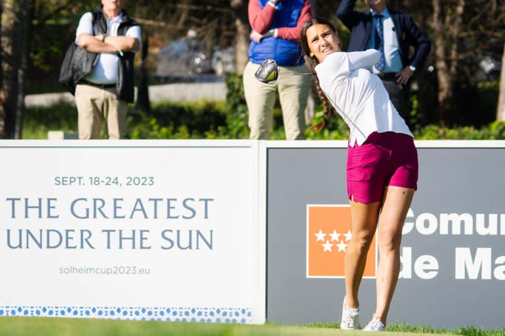 Cayetana Fernández dinamita el Comunidad de Madrid Ladies Open