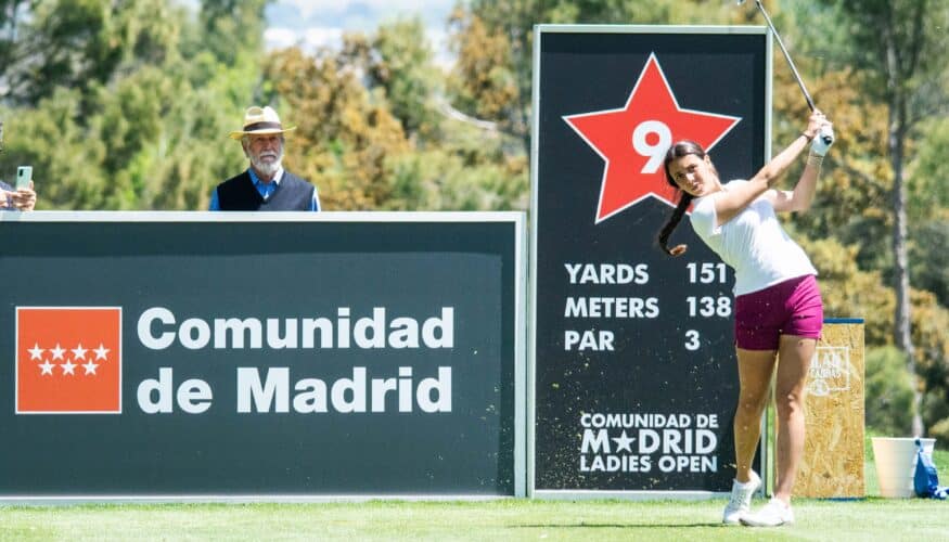Cayetana Fernández dinamita el Comunidad de Madrid Ladies Open