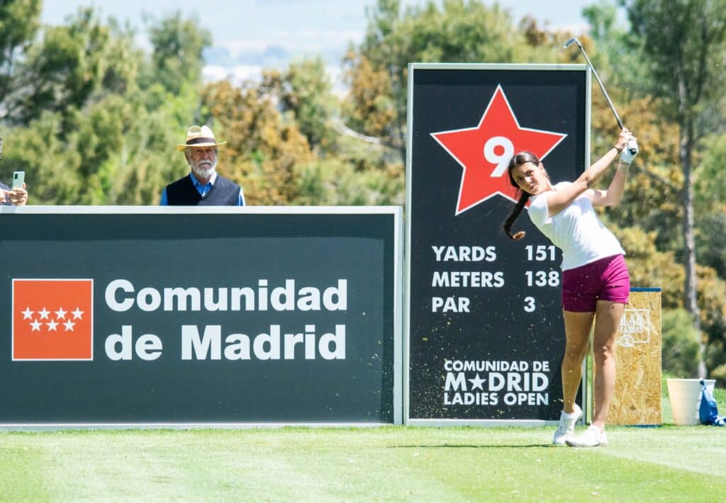 Cayetana Fernández dinamita el Comunidad de Madrid Ladies Open