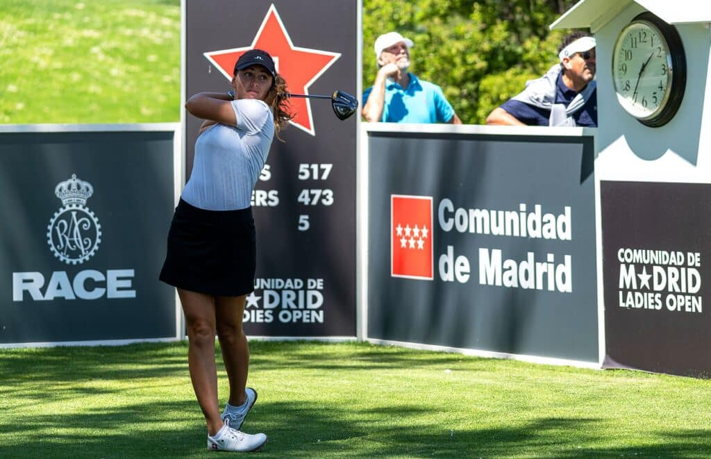 Cayetana Fernández dinamita el Comunidad de Madrid Ladies Open
