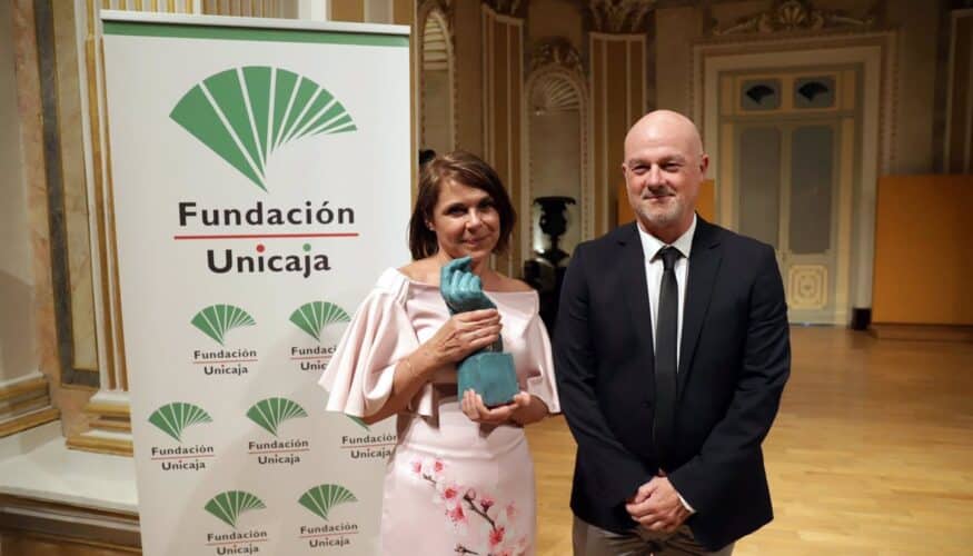 La Fundación Unicaja entrega su XXXII Premio Unicaja de Relatos a la escritora Natalia Catalá