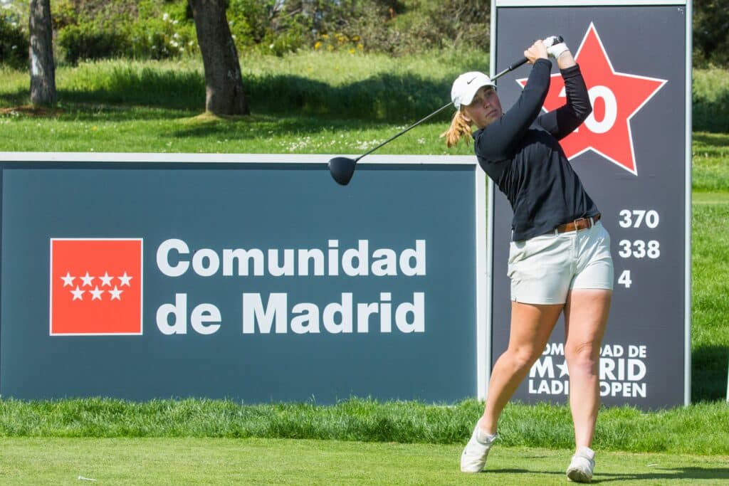 Cayetana Fernández dinamita el Comunidad de Madrid Ladies Open