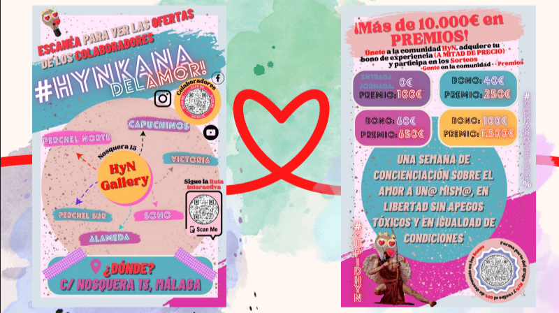 MÁLAGA, PIONERA EN CELEBRAR UN SAN VALENTÍN DIFERENTE, SIGUIENDO LOS OBJETIVOS DEL 2030: “EL AMOR EN IGUALDAD"
