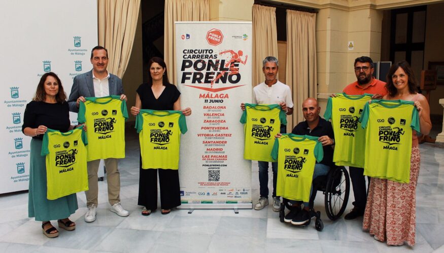 Málaga, próxima parada del Circuito de Carreras PONLE FRENO, que batirá récord de ciudades participantes en 2022